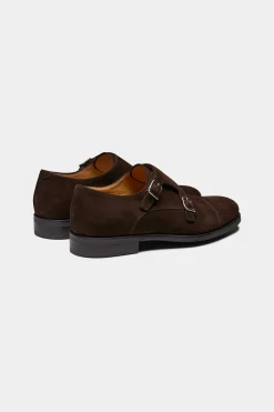 SUITSUPPLY Double Monk Strap Dunkelbraun-Männlich Schnürschuhe & Monks
