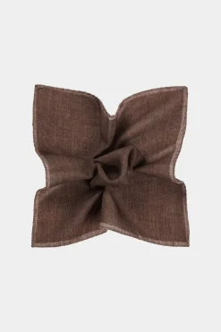 SUITSUPPLY Einstecktuch Braun-Männlich Einstecktücher