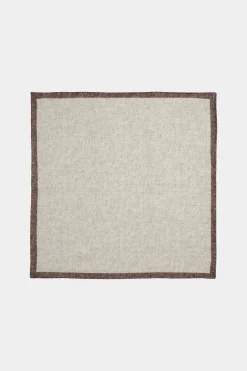 SUITSUPPLY Einstecktuch Braun-Männlich Einstecktücher