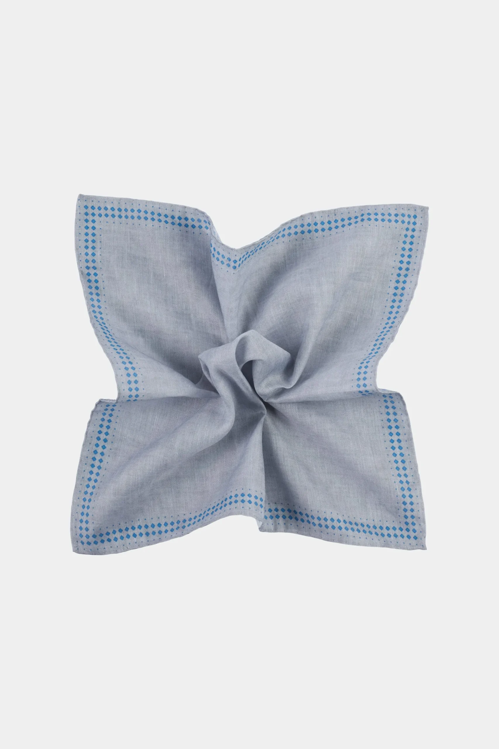 SUITSUPPLY Einstecktuch Grau-Männlich Einstecktücher