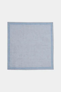 SUITSUPPLY Einstecktuch Grau-Männlich Einstecktücher