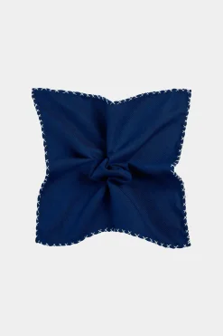 SUITSUPPLY Einstecktuch Navy-Männlich Einstecktücher