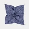 SUITSUPPLY Einstecktuch Navy Doppelseitig-Männlich Einstecktücher