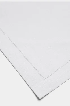 SUITSUPPLY Einstecktuch Weiß-Männlich Einstecktücher