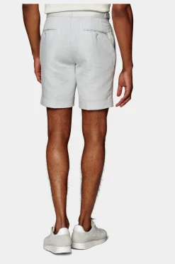 SUITSUPPLY Fellini Shorts Hellgrau-Männlich Shorts