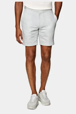 SUITSUPPLY Fellini Shorts Hellgrau-Männlich Shorts