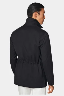 SUITSUPPLY Fieldjacket Navy-Männlich Casual Jacken