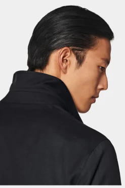 SUITSUPPLY Fieldjacket Navy-Männlich Casual Jacken