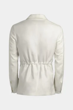 SUITSUPPLY Fieldjacket Off-White-Männlich Casual Jacken