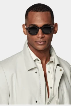 SUITSUPPLY Fieldjacket Sand-Männlich Casual Jacken