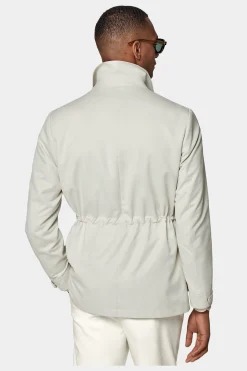 SUITSUPPLY Fieldjacket Sand-Männlich Casual Jacken