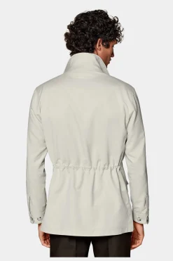 SUITSUPPLY Fieldjacket Sand-Männlich Casual Jacken