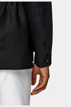 SUITSUPPLY Fieldjacket Schwarz-Männlich Casual Jacken