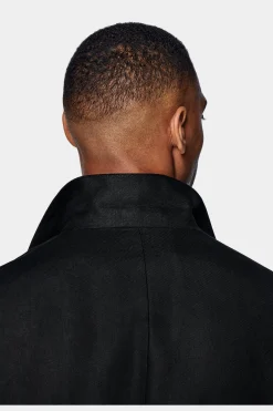 SUITSUPPLY Fieldjacket Schwarz-Männlich Casual Jacken