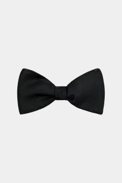SUITSUPPLY Fliege Schwarz Zum Selbstbinden-Männlich Smoking Accessoires
