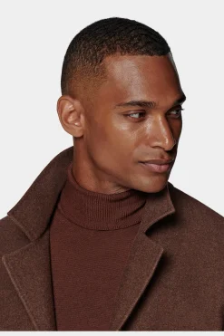 SUITSUPPLY Greenwich Hemd-Sakko Dunkelorange-Männlich Hemd-Sakkos