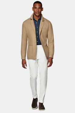 SUITSUPPLY Greenwich Hemd-Sakko Mittelbraun-Männlich Hemd-Sakkos