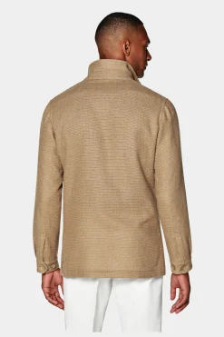 SUITSUPPLY Greenwich Hemd-Sakko Mittelbraun-Männlich Hemd-Sakkos
