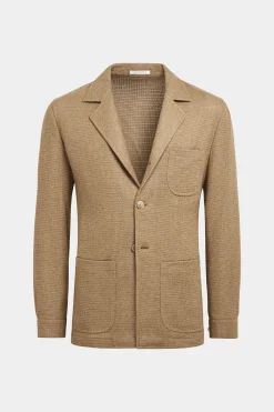 SUITSUPPLY Greenwich Hemd-Sakko Mittelbraun-Männlich Hemd-Sakkos