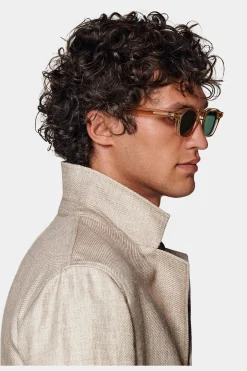 SUITSUPPLY Greenwich Hemd-Sakko Mittelbraun-Männlich Hemd-Sakkos