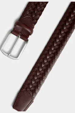 SUITSUPPLY Gürtel Braun Geflochten-Männlich Gürtel