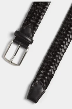 SUITSUPPLY Gürtel Schwarz Geflochten-Männlich Gürtel