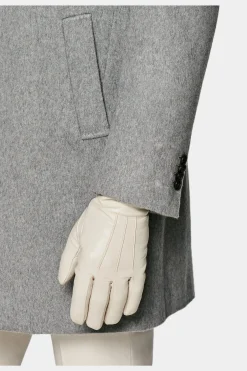 SUITSUPPLY Handschuhe Weiß-Männlich Handschuhe