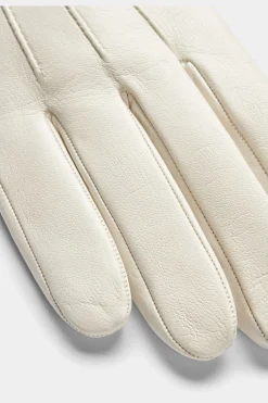 SUITSUPPLY Handschuhe Weiß-Männlich Handschuhe