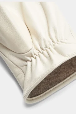 SUITSUPPLY Handschuhe Weiß-Männlich Handschuhe