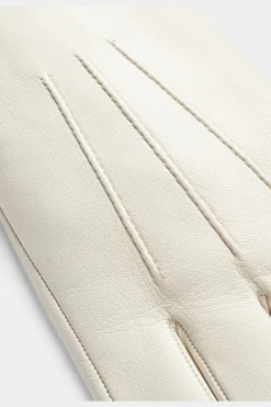 SUITSUPPLY Handschuhe Weiß-Männlich Handschuhe