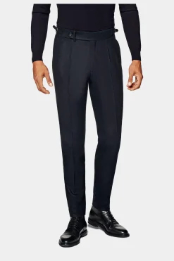 SUITSUPPLY Havana Anzug Dreiteiler Navy-Männlich Casual Anzüge