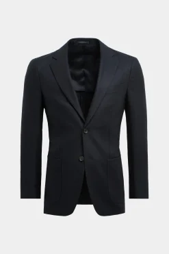 SUITSUPPLY Havana Anzug Dreiteiler Navy-Männlich Casual Anzüge