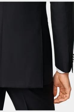 SUITSUPPLY Havana Anzug Dreiteiler Navy-Männlich Business Anzüge
