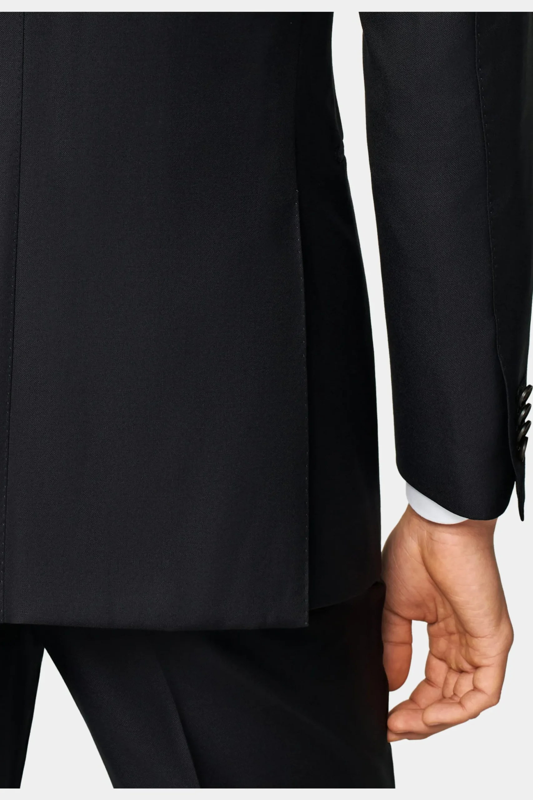 SUITSUPPLY Havana Anzug Dreiteiler Navy-Männlich Business Anzüge