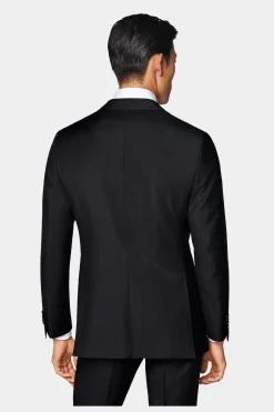 SUITSUPPLY Havana Anzug Dreiteiler Navy-Männlich Business Anzüge