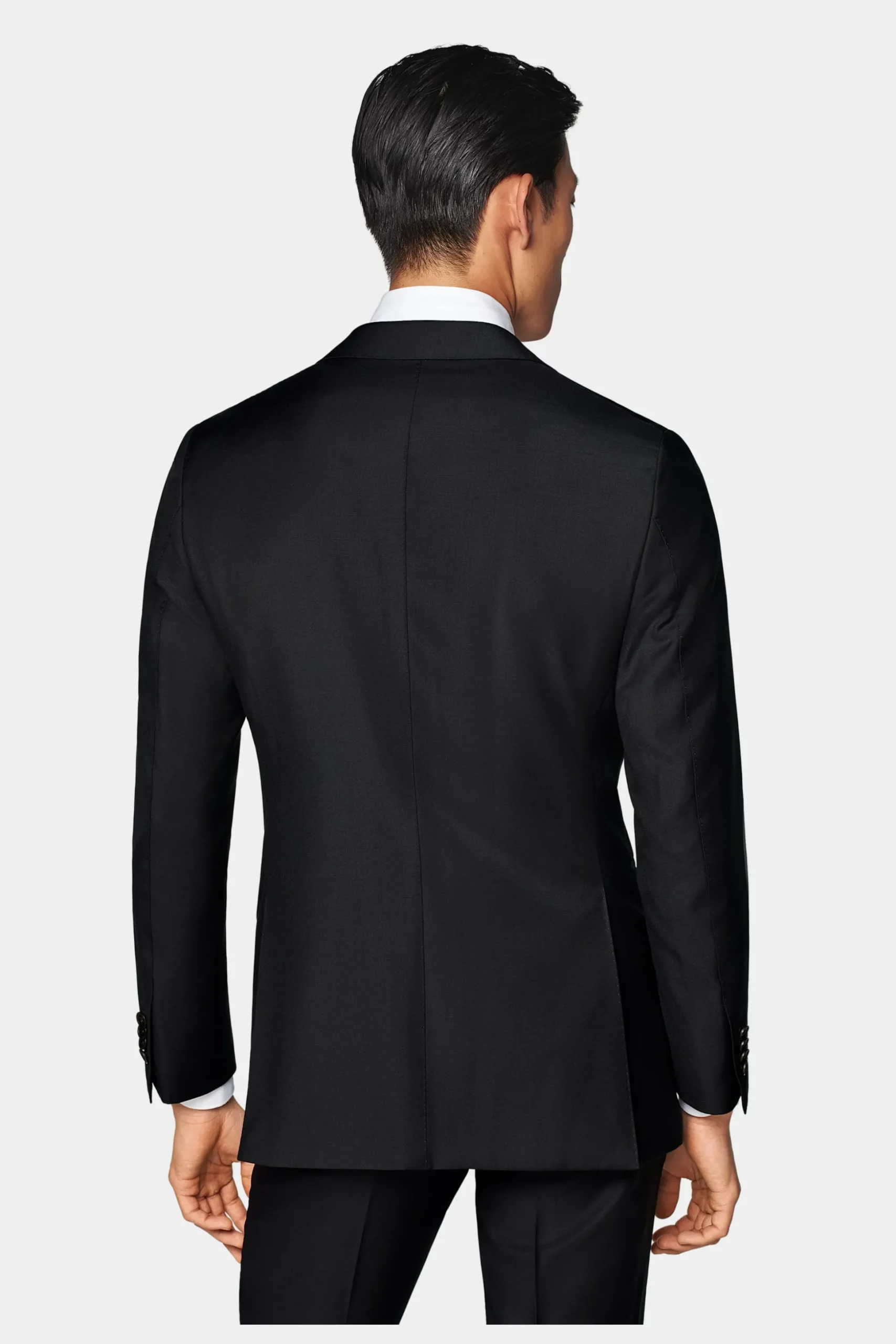 SUITSUPPLY Havana Anzug Dreiteiler Navy-Männlich Business Anzüge