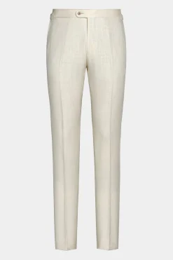 SUITSUPPLY Havana Anzug Dreiteiler Off-White-Männlich Casual Anzüge