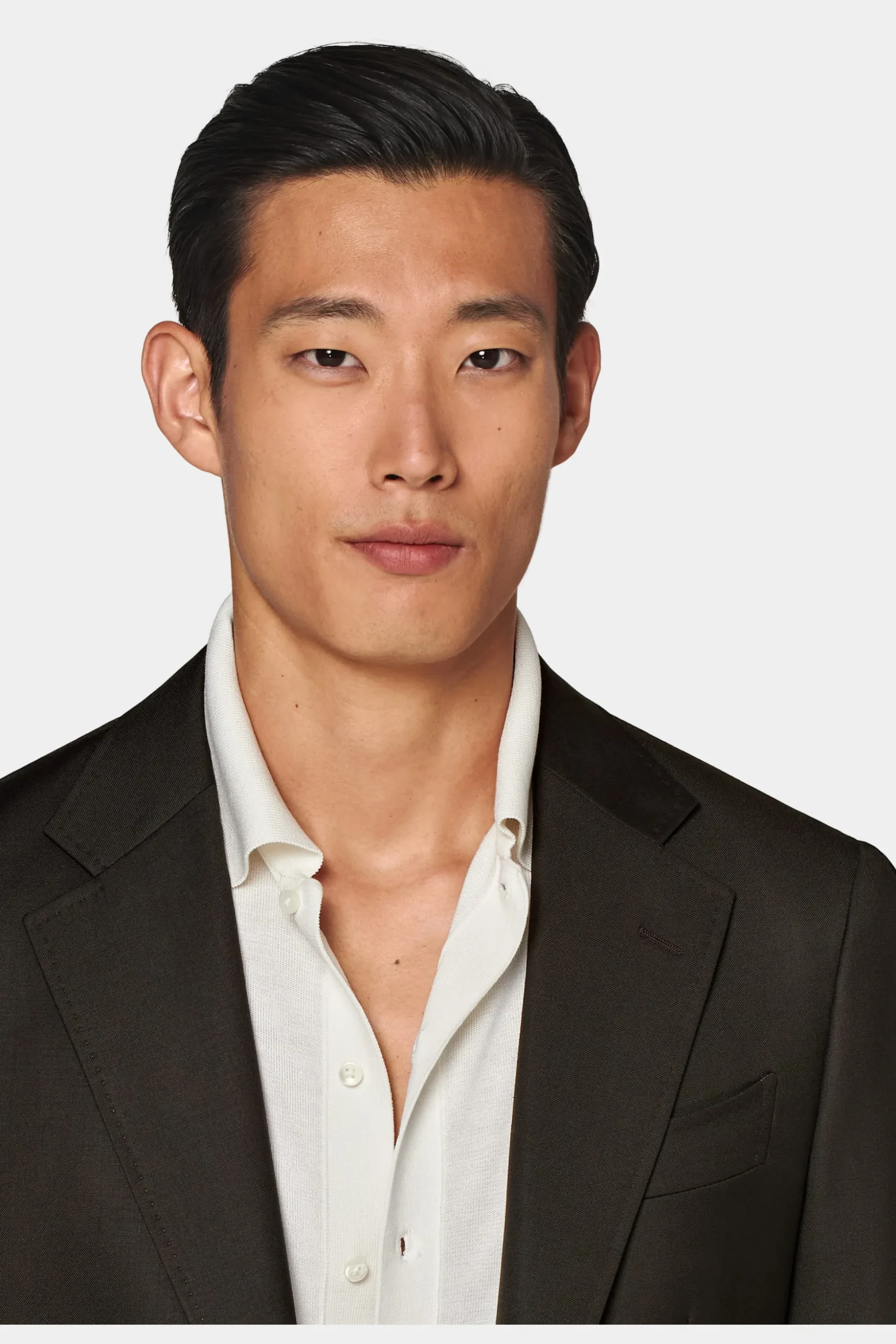 SUITSUPPLY Havana Anzug Dunkelbraun-Männlich Business Anzüge