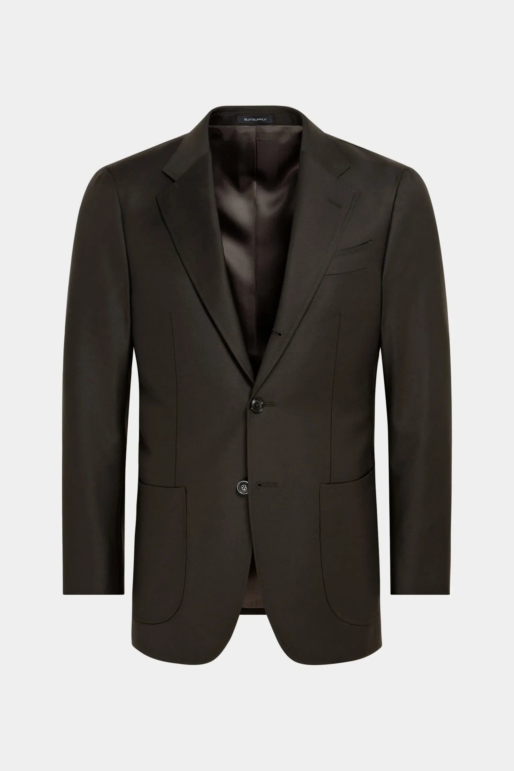 SUITSUPPLY Havana Anzug Dunkelbraun-Männlich Business Anzüge