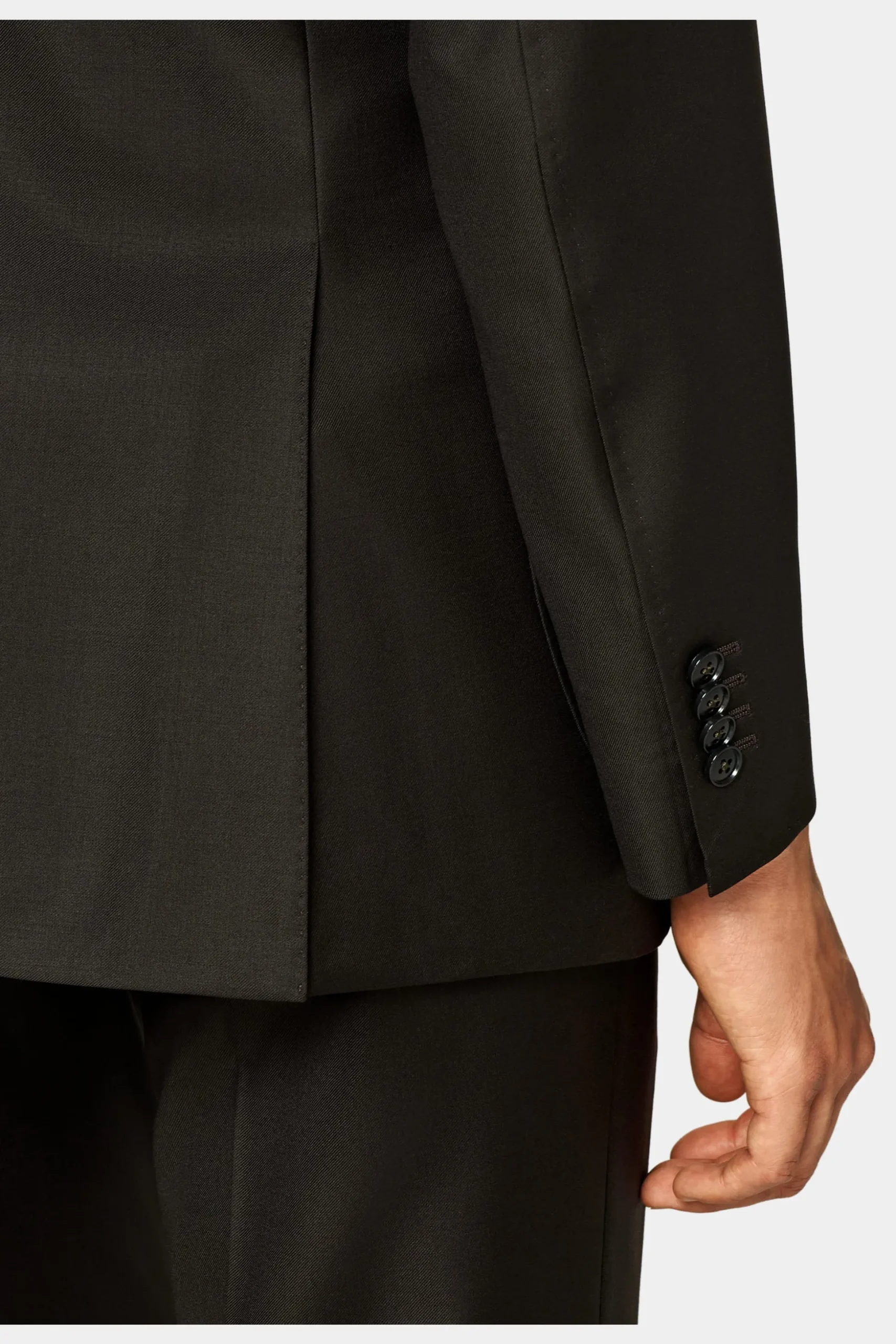 SUITSUPPLY Havana Anzug Dunkelbraun-Männlich Business Anzüge