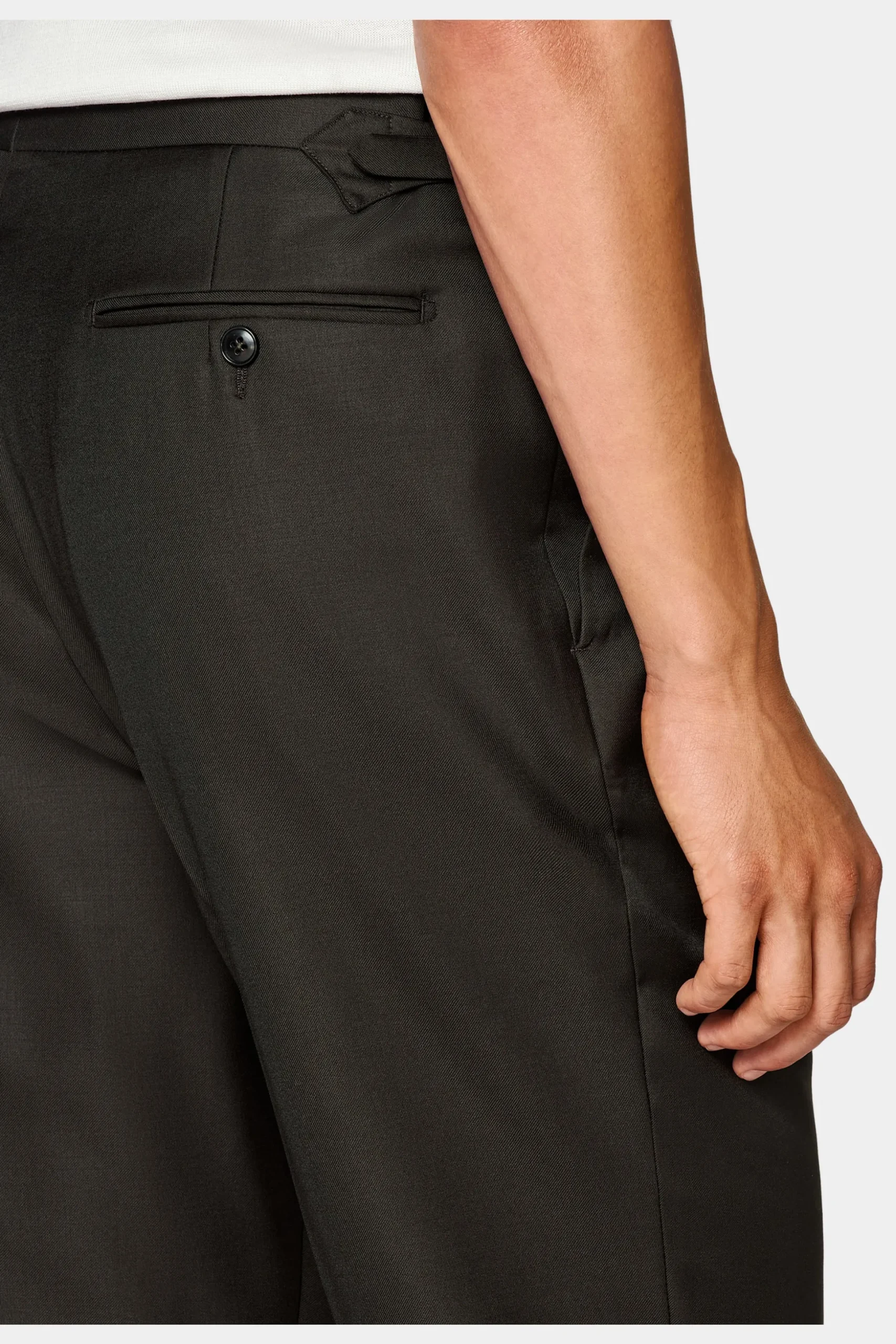 SUITSUPPLY Havana Anzug Dunkelbraun-Männlich Business Anzüge