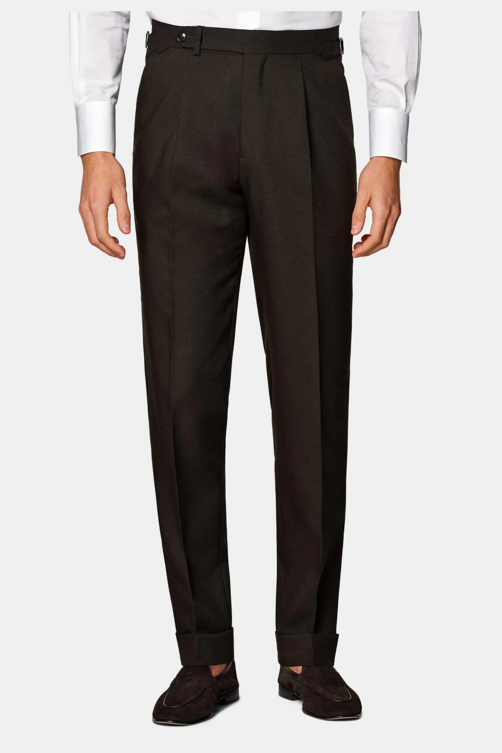 SUITSUPPLY Havana Anzug Dunkelbraun-Männlich Business Anzüge