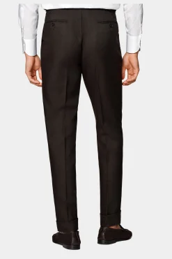 SUITSUPPLY Havana Anzug Dunkelbraun-Männlich Business Anzüge