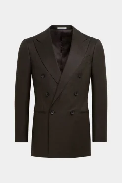 SUITSUPPLY Havana Anzug Dunkelbraun-Männlich Casual Anzüge