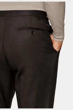 SUITSUPPLY Havana Anzug Dunkelbraun-Männlich Casual Anzüge