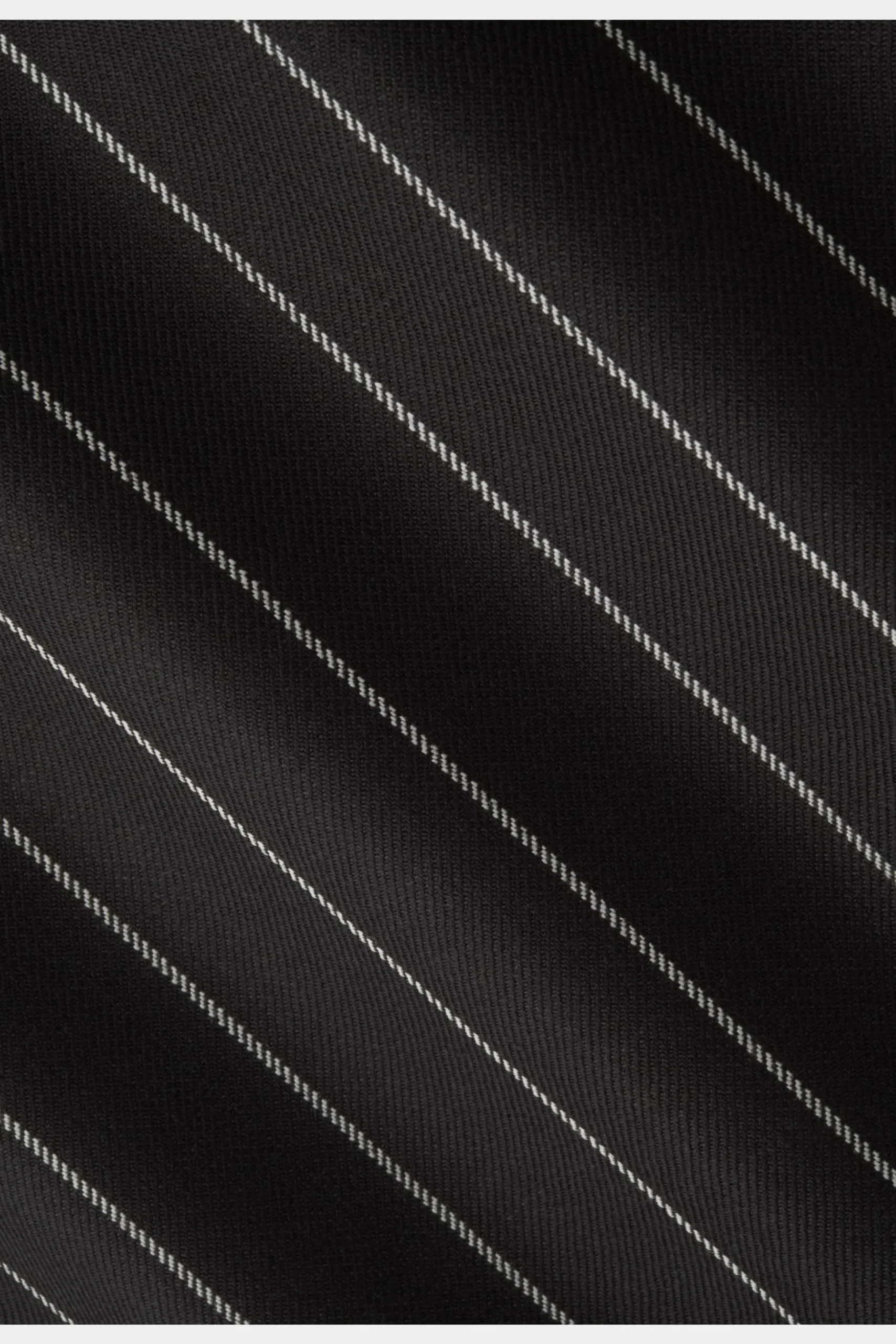 SUITSUPPLY Havana Anzug Dunkelbraun Gestreift-Männlich Casual Anzüge