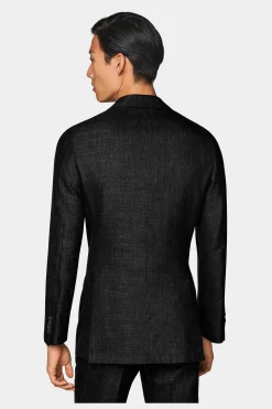 SUITSUPPLY Havana Anzug Dunkelgrau-Männlich Casual Anzüge