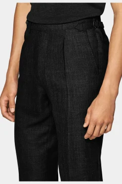 SUITSUPPLY Havana Anzug Dunkelgrau-Männlich Casual Anzüge