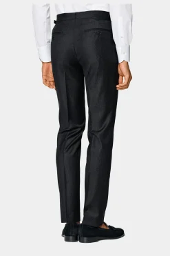SUITSUPPLY Havana Anzug Dunkelgrau Kariert-Männlich Business Anzüge