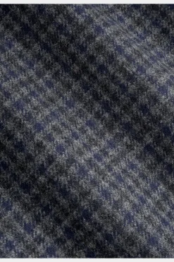 SUITSUPPLY Havana Anzug Dunkelgrau Mit Karo-Männlich Casual Anzüge